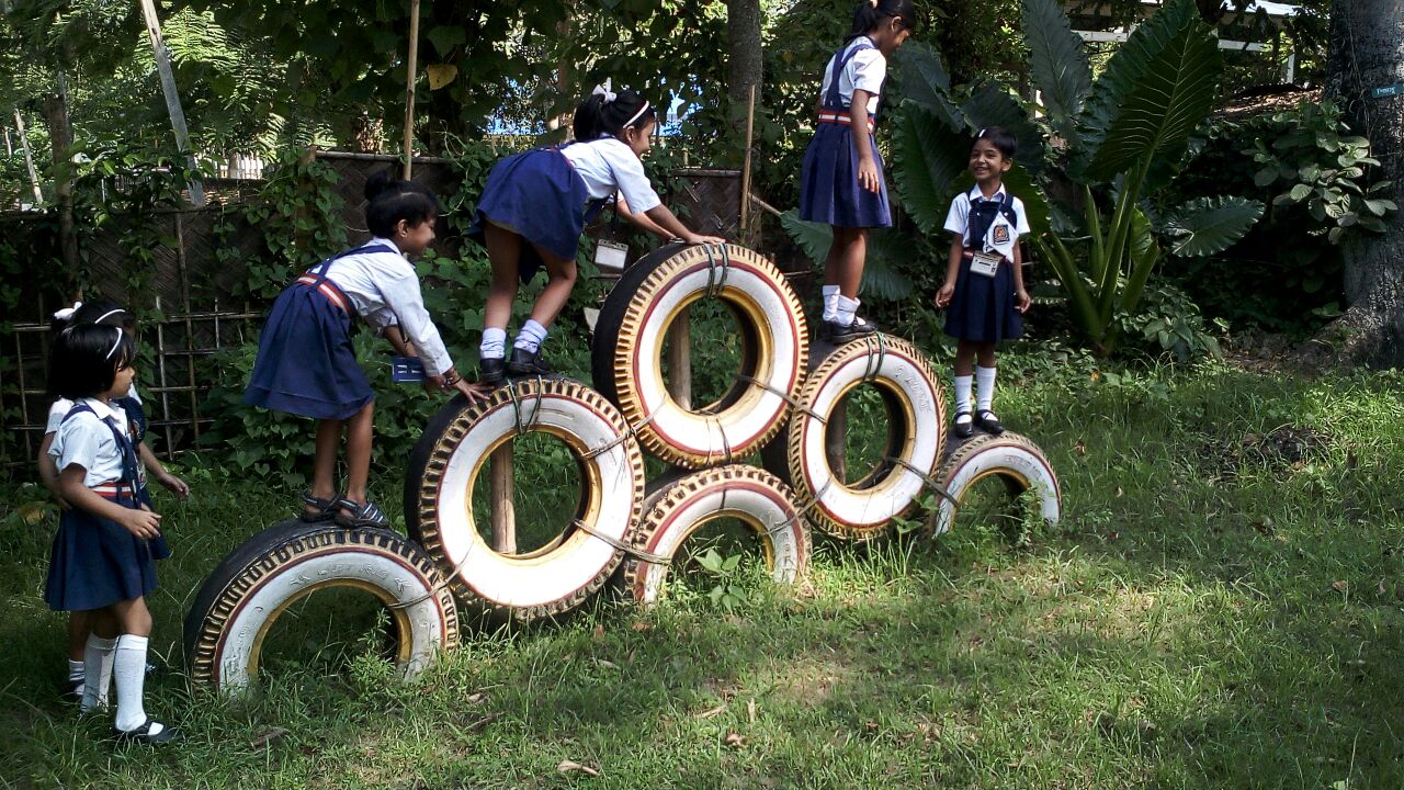 School campus view 3